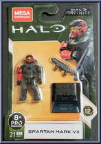 Spartan Mark VII from Halo - Series 12 manufactured by Mega Bloks [Front]