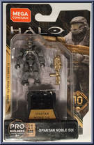 Spartan Noble Six from Halo - Series 10 manufactured by Mega Bloks [Front]