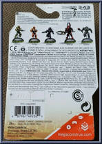 Spartan Palmer from Halo - Series  3 - Halo Heroes manufactured by Mega Bloks [Back]