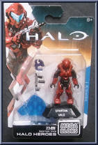 Spartan Vale from Halo - Series  1 - Halo Heroes manufactured by Mega Bloks [Front]