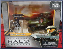 UNSC Warthog from Halo - Metal Series manufactured by Mega Bloks [Front]