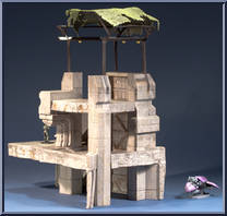 High Ground Tower from Halo - Micro Ops - Series 1 manufactured by McFarlane [Loose]