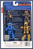 Series 3 from Halo - Minimates - Box Sets manufactured by Diamond Select [Back]