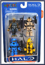 Series 3 from Halo - Minimates - Box Sets manufactured by Diamond Select [Front]
