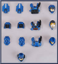 Air Assault Armor Pack (Blue) Action Figure