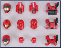 Air Assault Armor Pack (Team Red) Action Figure