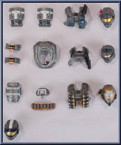 Grenadier Armor Pack (Steel) Action Figure
