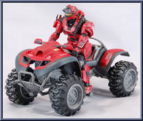 Mongoose with Red Team Scout Action Figure