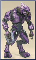 Spartan CQC vs. Elite Minor from Halo Reach - Series 2 - 2-Packs manufactured by McFarlane [Loose]
