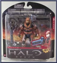 Spartan Hazop (Male / Rust) from Halo Reach - Series 6 manufactured by McFarlane [Front]