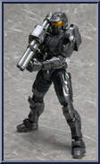 Master Chief (Silver) from Halo - Basic Series manufactured by Square Enix [Loose]