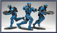 UNSC Troops (Blue) Action Figure