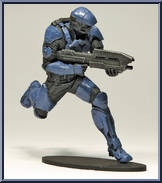 UNSC Troops (Blue) from Halo Wars - Heroic Collection 1 manufactured by McFarlane [Loose]