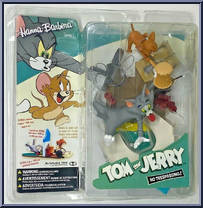 Tom & Jerry (No Tresspassing) from Hanna Barbera - Series 1 manufactured by McFarlane [Front]