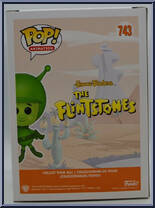 Great Gazoo (Glows in the Dark) from Hanna Barbera - Flintstones Pop! manufactured by Funko [Back]