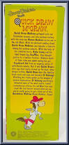Quick Draw McGraw from Hanna Barbera - Wacky Wobblers manufactured by Funko [Back]