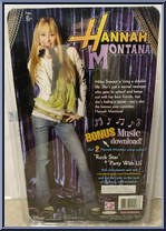 Hannah Montana from Hannah Montana - Basic Series manufactured by Jakks Pacific [Back]