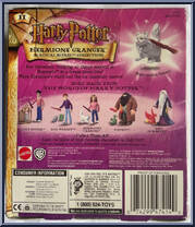 Hermione Grainger / Crookshanks from Harry Potter and the Sorcerer's Stone - Magical Minis Collection manufactured by Mattel [Back]