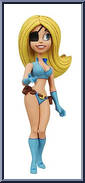Suzi-X from Haunted World of El Superbeasto - Basic Series manufactured by Neca [Loose]