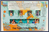 Julie Strain / Lord Tyler / Holyland FAKK2 / Zeek from Heavy Metal 2000 - Exclusives manufactured by Moore [Back]