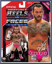 CM Punk (Pink Gear) from Heels and Faces - Exclusives manufactured by Zombie Sailor's Toys [Front]
