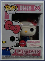 Hello Kitty (Classic) (Flocked) from Hello Kitty - Pop! Vinyl Figures manufactured by Funko [Front]