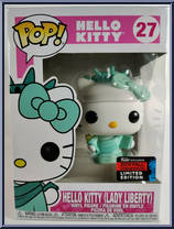 Hello Kitty (Lady Liberty) from Hello Kitty - Pop! Vinyl Figures manufactured by Funko [Front]