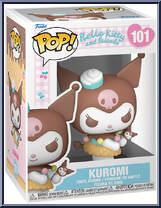 Kuromi (Ice Cream) from Hello Kitty - Hello Kitty And Friends Pop! manufactured by Funko [Front]