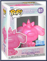 My Melody (Translucent Pink) from Hello Kitty - Hello Kitty And Friends Pop! manufactured by Funko [Front]