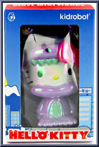 Aquados (Violet) from Hello Kitty - Kaiju manufactured by Kidrobot [Front]