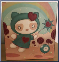 Magic Love Hello Kitty from Hello Kitty - Basic Series manufactured by Kidrobot [Back]