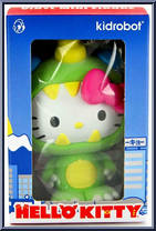 Unibee (Green) from Hello Kitty - Kaiju manufactured by Kidrobot [Front]