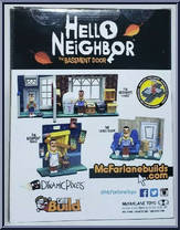 Basement Door from Hello Neighbor - Construction Sets manufactured by McFarlane [Back]