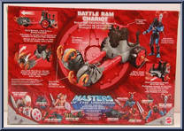 Battle Ram Chariot (with Skeletor) from He-Man - 2002 Series - Accessories manufactured by Mattel [Back]