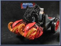 Battle Ram Chariot (with Skeletor) from He-Man - 2002 Series - Accessories manufactured by Mattel [Loose]