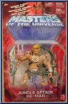 He-Man (Jungle Attack) from He-Man - 2002 Series - Basic Series manufactured by Mattel [Front]