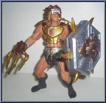 He-Man (Wolf Armor) / Skeletor (Snake Armor) from He-Man - 2002 Series - Box Sets manufactured by Mattel [Loose]