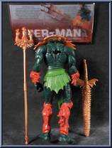 Mer-Man (Green & Orange Chestplate) from He-Man - 2002 Series - Repaints manufactured by Mattel [Loose]