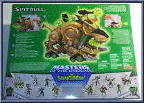 Spitbull from He-Man - 2002 Series - Snake Men - Accessories manufactured by Mattel [Back]