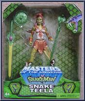 Teela (Snake) from He-Man - 2002 Series - Snake Men - Exclusives manufactured by Mattel [Front]