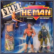 He-Man / Slushhead (Kalamarr) from He-Man - New Adventures - Multi-Packs manufactured by Mattel [Front]