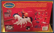 Hercules & Pegasus from Hercules - Battle Packs manufactured by Mattel [Back]