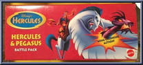 Hercules & Pegasus from Hercules - Battle Packs manufactured by Mattel [Package]
