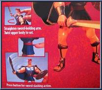Ice Titan & Hercules from Hercules - Battle Packs manufactured by Mattel [Package]