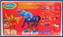 Hercules & Nessus from Hercules - Battle Packs manufactured by Mattel [Back]