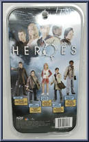 Peter Petrelli (Flight Mode) from Heroes - Exclusives manufactured by Mezco [Back]