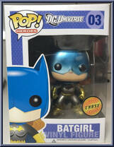 Batgirl (Metallic) (Chase) from Heroes - DC Universe Pop! manufactured by Funko [Front]