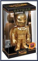 Batman (Gold) from Heroes - Hikari Sofubi manufactured by Funko [Front]
