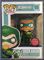 Green Arrow (Metallic) from Heroes - DC Universe Pop! manufactured by Funko [Front]