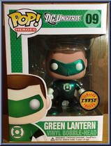 Green Lantern (Metallic) (Chase) from Heroes - DC Universe Pop! manufactured by Funko [Front]